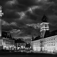 Buy canvas prints of Evening In Old Town Of Warsaw by Artur Bogacki
