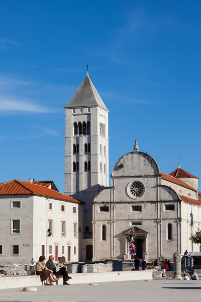 Church of St. Mary in the Old Town of Zadar Picture Board by Artur Bogacki