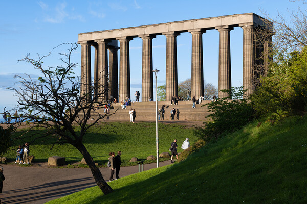National Monument of Scotland in Edinburgh Picture Board by Artur Bogacki