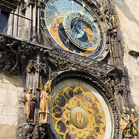 Buy canvas prints of Astronomical Clock in Prague by Artur Bogacki