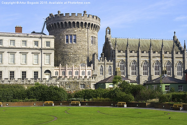 Dublin Castle in Ireland Picture Board by Artur Bogacki