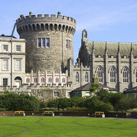 Buy canvas prints of Dublin Castle in Ireland by Artur Bogacki