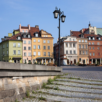 Buy canvas prints of Old Town in Warsaw by Artur Bogacki
