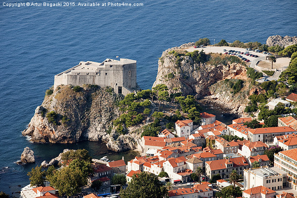 Fort Lourijenac in Dubrovnik Picture Board by Artur Bogacki
