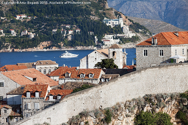 Dubrovnik Old City Picture Board by Artur Bogacki