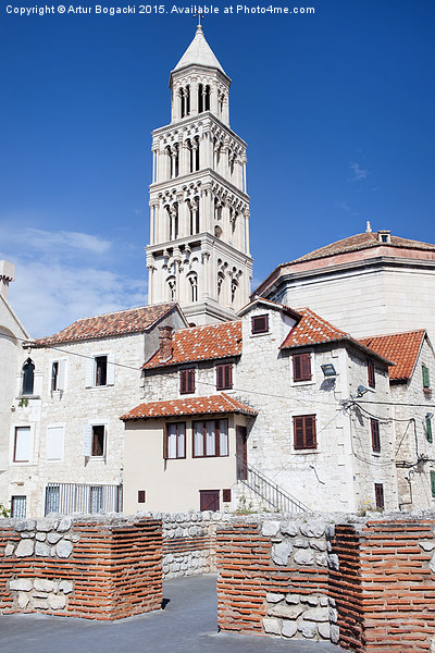 Old Town of Split in Croatia Picture Board by Artur Bogacki