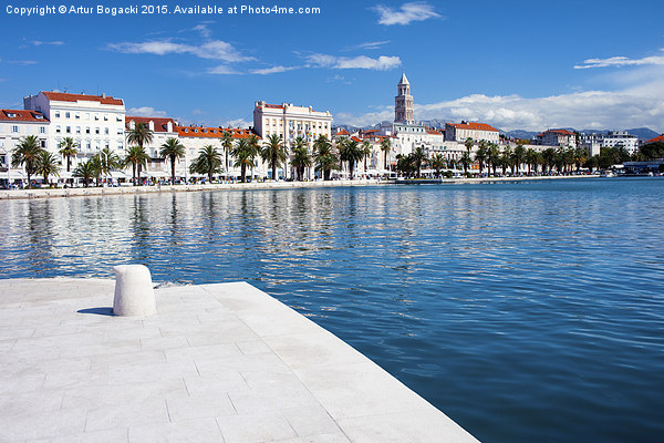 City of Split Skyline in Croatia Picture Board by Artur Bogacki