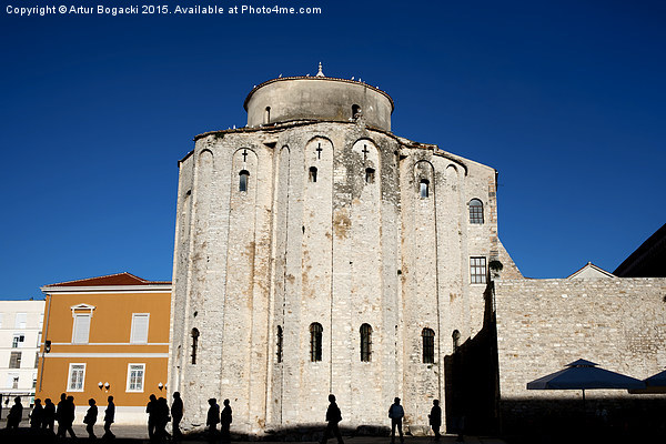 St. Donatus Church in Zadar Picture Board by Artur Bogacki