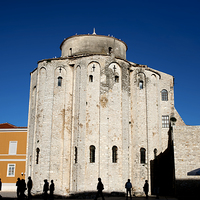 Buy canvas prints of St. Donatus Church in Zadar by Artur Bogacki