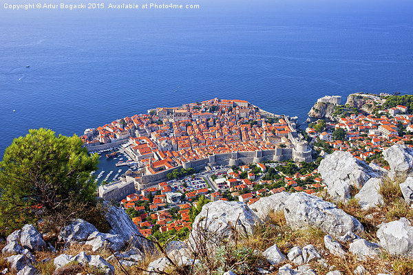 Dubrovnik Old Town in Croatia Picture Board by Artur Bogacki