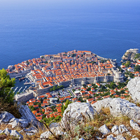Buy canvas prints of Dubrovnik Old Town in Croatia by Artur Bogacki