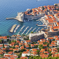 Buy canvas prints of Dubrovnik from Above by Artur Bogacki
