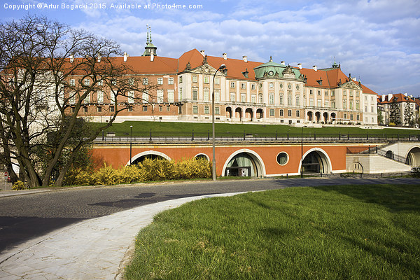 Royal Castle in Warsaw Picture Board by Artur Bogacki
