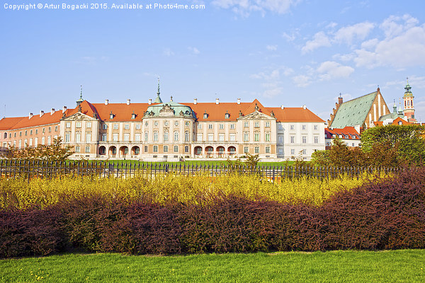 Royal Castle in Warsaw Picture Board by Artur Bogacki