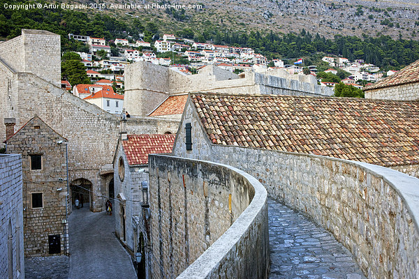 Dubrovnik Old Town Picture Board by Artur Bogacki