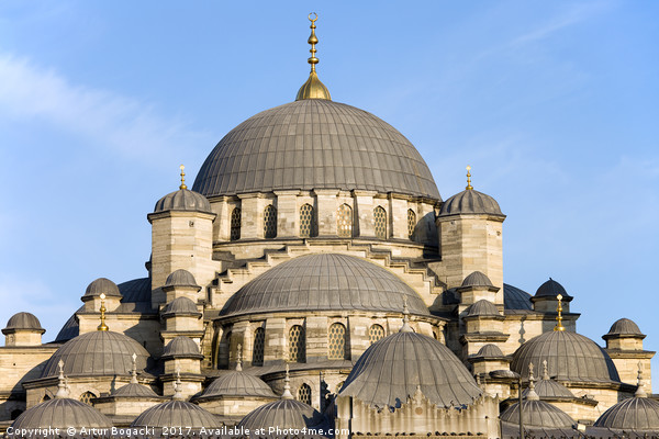 New Mosque Domes in Istanbul Picture Board by Artur Bogacki