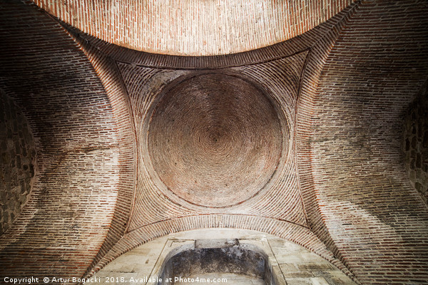 Medieval Dome Interior Picture Board by Artur Bogacki