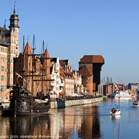Buy canvas prints of City of Gdansk in Poland by Artur Bogacki