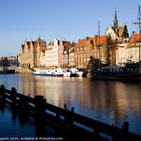 Buy canvas prints of City of Gdansk in Poland by Artur Bogacki