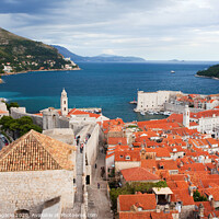 Buy canvas prints of Dubrovnik and Adriatic Sea in Croatia by Artur Bogacki