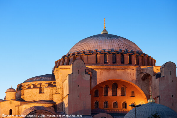 Hagia Sophia in Istanbul Picture Board by Artur Bogacki