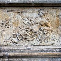 Buy canvas prints of Allegory of Science Relief by Artur Bogacki