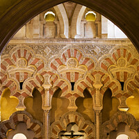 Buy canvas prints of Mezquita Interior Islamic Architecture by Artur Bogacki