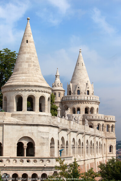 Fisherman Bastion in Budapest Picture Board by Artur Bogacki