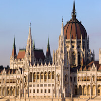 Buy canvas prints of Parliament Building in Budapest by Artur Bogacki