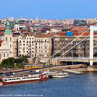 Buy canvas prints of Budapest Cityscape by Artur Bogacki