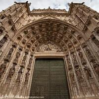 Buy canvas prints of Door of Assumption of Seville Cathedral by Artur Bogacki