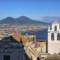 Buy canvas prints of City of Naples in Italy by Artur Bogacki