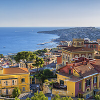 Buy canvas prints of City of Napoli in Italy by Artur Bogacki