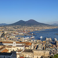 Buy canvas prints of City of Naples in Italy by Artur Bogacki