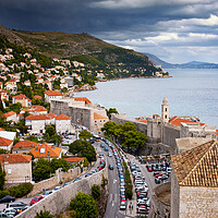 Buy canvas prints of City of Dubrovnik Cityscape by Artur Bogacki
