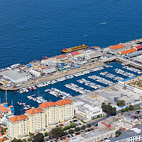 Buy canvas prints of Marina in Gibraltar City by Artur Bogacki