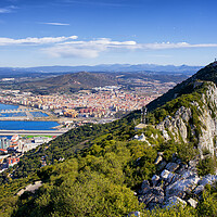 Buy canvas prints of Rock of Gibraltar by Artur Bogacki