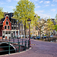 Buy canvas prints of City of Amsterdam in Holland by Artur Bogacki