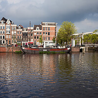 Buy canvas prints of Amsterdam Skyline by Artur Bogacki