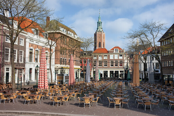 Grote Markt Market Square in The Hague Picture Board by Artur Bogacki
