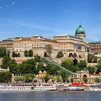 Buy canvas prints of Buda Castle in Budapest by Artur Bogacki