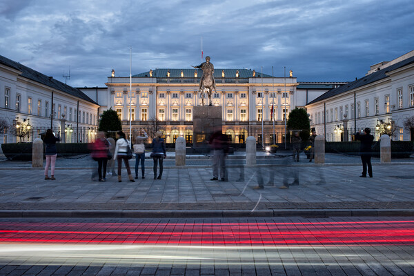 Presidential Palace in Warsaw Picture Board by Artur Bogacki