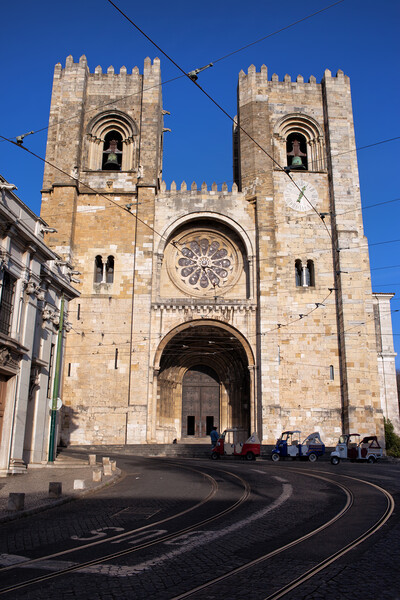 Lisbon Cathedral in Portugal Picture Board by Artur Bogacki