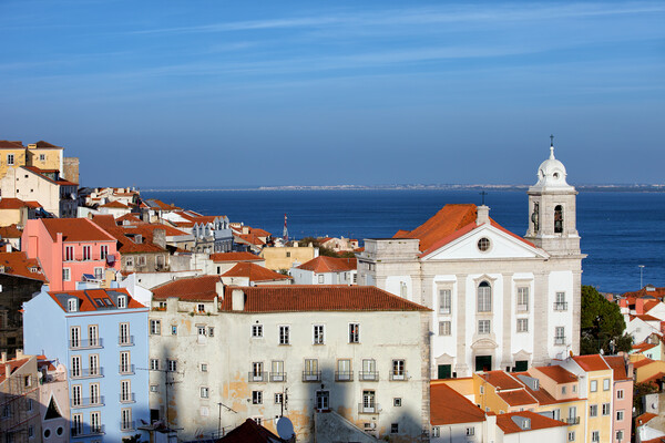 Alfama District in Lisbon Picture Board by Artur Bogacki