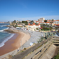 Buy canvas prints of Estoril Beach in Portugal by Artur Bogacki