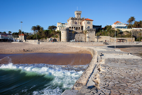 Resort Town of Estoril in Portugal Picture Board by Artur Bogacki