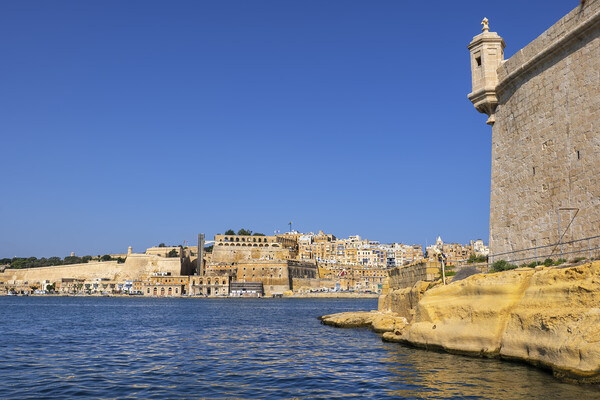 Valletta From Fort St Angelo Picture Board by Artur Bogacki