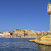Buy canvas prints of Valletta From Fort St Angelo by Artur Bogacki