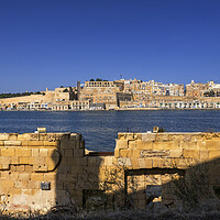 Buy canvas prints of Valletta Skyline by Artur Bogacki