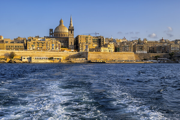 City of Valletta in Malta Picture Board by Artur Bogacki